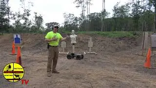 PISTOL EPISODE 15   FIELD OF VISION DRILLS  TARGET TRACKER TRAINING  FAST SPEED