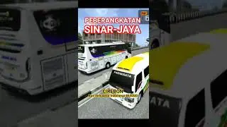 Peberangkatan SINAR-JAYA #cirebon#busmania#bussid