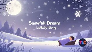 Snowfall Dream Lullaby ❄️ | Gentle Bedtime Song & Sleep Music for Kids