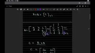 Matrix multiplication || class 10 ICSE Maths #class10 #mathematics #icse #matrix #icseboard 