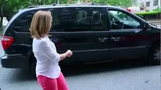 Catching Up With Katie: In Her Minivan