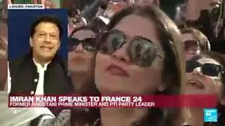 Lahore: Chairman PTI Imran Khan Exclsuive Interview FRANCE 24 English with Marc Perelman