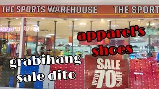 Grabihang sale sa store nato 70%off the sport warehouse | benjz tv
