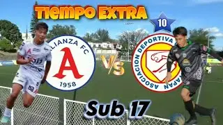 Alianza FC vs Isidro Metapan sub 17 tiempo extra