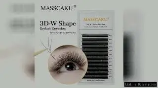 WW lashes c/d curl 100% handmade 12 lines soft comfortable eyelash 3D/4D premade volume fans false l