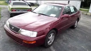 Запуск TOYOTA AVALON 1997 года, осмотр и обзор