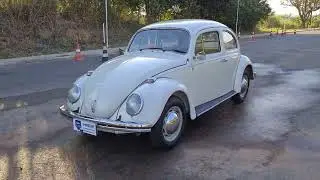 Vw Fusca 1300 1972 Branco Lotus #reloyautomoveis #vwfusca #vw #fuscas