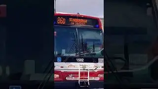 TTC 1502 86D Kennedy Station #torontotransit #bus #scarborough