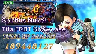 Tifa 85% to 0% real quick! Tifa FRBT Showcase [DFFOO GL - Vol#425]
