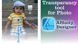 Transparency tool on Photo in Affinity Designer