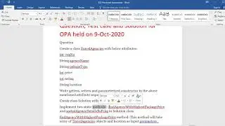 TCS Proctored assessment 9th October | Java program