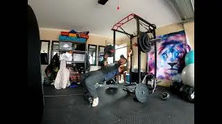 Monday routine. Run & weights #training #fitdad 