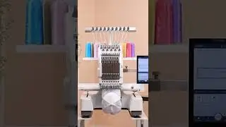 Ricoma EM-1010 10s in Action Perfect for Home Businesses & Hobbyists #ricomaaustralia #embroidery