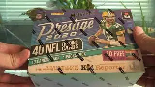 2020 Panini Prestige Football Mega Box - 2 Autos