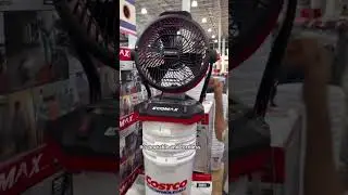 How cool is this misting fan at Costco! #costco #costcofinds #mister #fan #outdoors