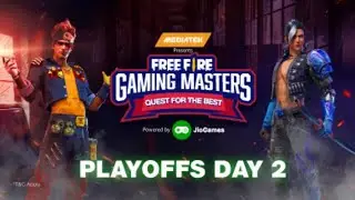 MediaTek presents Free Fire Gaming Masters powered by JioGames - Playoffs Day #2