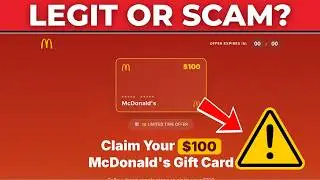 McGiftClaim.com Review &ndash; REAL or SCAM? $100 McDonald&rsquo;s Gift Card Offer Explained