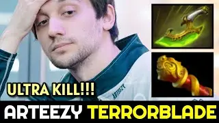 ARTEEZY Terrorblade Intense Game vs 6 Slotted Bloodseeker 7.31d Dota 2
