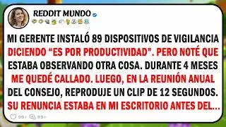 Mi gerente instaló 89 monitores ocultos para vigilarnos hasta que le mostré a la junta directiva...