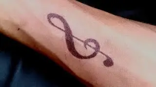 Simple music tattoo design ideas| simple and cute music tattoo design |music tattoo design for girls