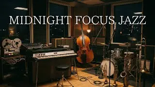 A Night at the Vintage Studio | Relaxing Jazz Piano & Double Bass Mix