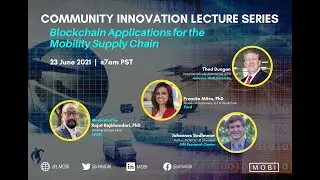 Blockchain Applications for the Mobility Supply Chain