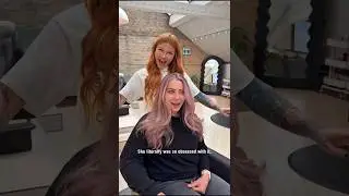 Пастельно-розовое балаяж-окрашивание для лета?