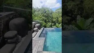 Kayon Jungle Resort, Ubud, Bali. Amazing villa, private infinity pool! #bali #travel #luxurytravel