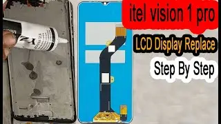 itel vision 1 pro display change / itel L6502 broken screen replacement / vision 1 pro combo change