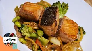 Easy Salmon Stir-Fry | Homemade Recipe | Just8ate