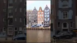 AMSTERDAM City Trip with Cookie & Penguin😍Have you been here? #amsterdam #amsterdamcentraal #gracht