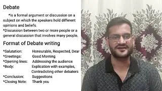 Debate writing#English