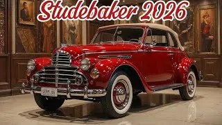 Studebaker Is BACK! 🚗🔥 The 2026 Studebaker Car Redefines American Muscle & Future EV Power