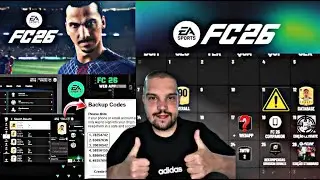 NEUE BACKUP CODES F&Uuml;R EAFC 26 SO SCHNELL UND EINFACH BEKOMMST DU SIE 🔥WEB APP TRICKS + Tipps EAFC 26