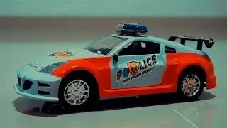 Bermain police car suara dan lampu | riky toy show