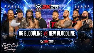 Bloodline CIVIL WAR! Roman Reigns Leads OG Bloodline vs New Bloodline | WWE 2K25
