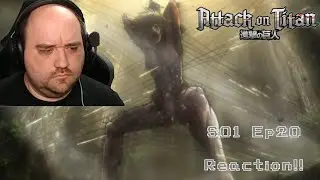 Attack On Titan (Dub) 1x20 Reaction!