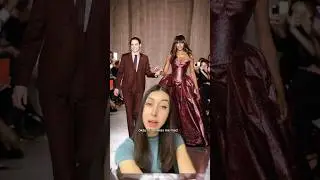 Зак Позен платье драма #модныйдизайнер #кутюр