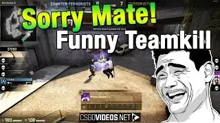 Sorry Mate! Funny Teamkill! | CS:GO