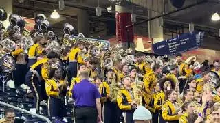 12-27-25 Texas Bowl LSU Marching Band play stand tunes during the game.