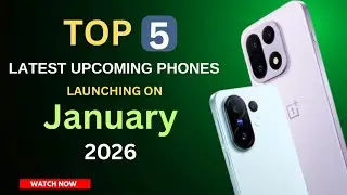 Top 5 Latest Upcoming Phones January 2026 in India ! Expected Features, Launch Date & Price #mobile 