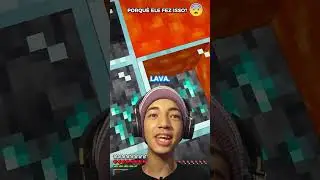 EU N&Atilde;O ESPERAVA QUE ELE IA FAZER ISSO!😱 MINECRAFT IB: @fishylex #shorts