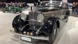 Classic Cars, Oldtimer, Supercars allerletzter Autosalon Genf 2024 🇨🇭 4K Car Spotting Switzerland