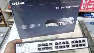 Unboxing D Link 24 Port Network Switch (DGS 1024D)