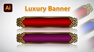 How to Creat Laxuary Islamic  Banner in Illustrator