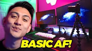 My BASIC Gaming And Streaming Setup + Room Tour