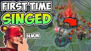 When a Master Lee Sin Main Plays Proxy Singed (FOR THE FIRST TIME) - League of Legends