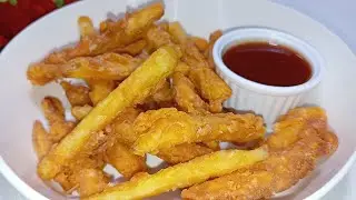 Potato French Fries| KFC style French fries at home | Potato Zinger french fries recipe|snackrecipe