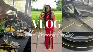 Weekly VLOG: Wedding Vow Renewal + All Black Birthday Dinner + Kid's Parties