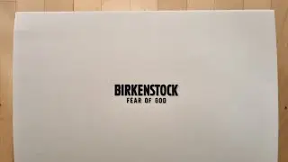 FEAR OF GOD BIRKENSTOCKS  UNBOXING  ASH COLOR